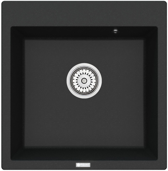 Мойка для кухни Point Арбель 51 PN3001B, черный