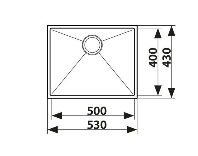 Кухонная мойка Kaiser KSM-5345