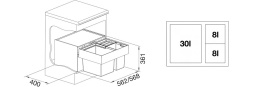 Сортировка Blanco Select XL 60/3