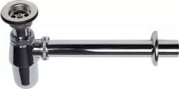 Сифон для раковины KAISER 973Z ( 9592) с выпуском хром