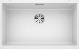 Мойка Blanco Subline 700-U Silgranit белый, отводная арматура InFino®