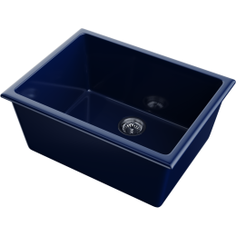 Мойка для кухни Omoikiri Okinoshima 61-U/I IB-GLOSSY indigo blue глянцевый