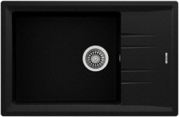 Мойка для кухни Teka Stone 60 S-TG 1B 1D Metallic Black