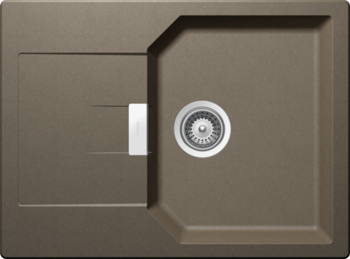 Мойка для кухни Schock Manhattan 45D Cristalite альпака