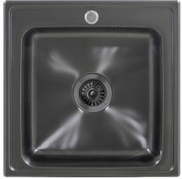 Мойка для кухни Seaman Eco Wien SWT-5050-GL Gun Light, PVD, micro-satin