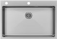 Мойка для кухни Paulmark Kroner-EDGE PM777551-BS нержавеющая сталь