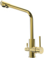 Смеситель для кухни Lemark Expert LM5061G золото
