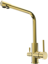 Смеситель для кухни Lemark Expert LM5061G золото