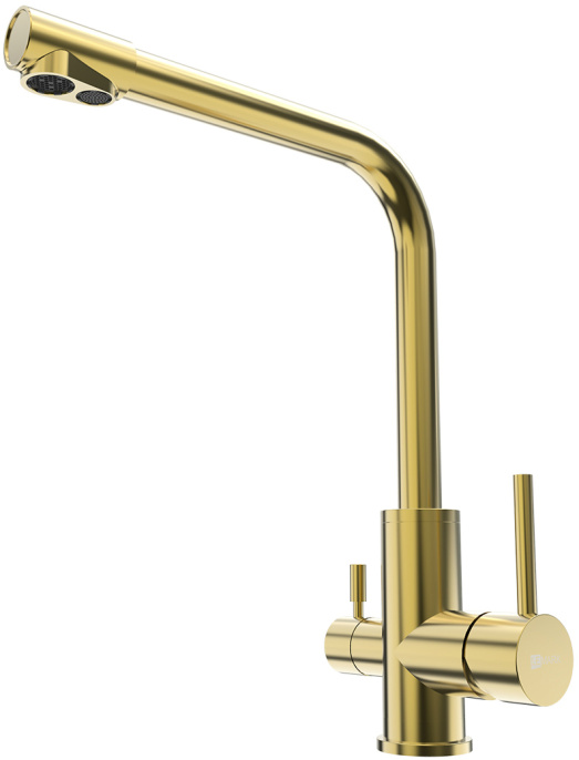 Смеситель для кухни Lemark Expert LM5061G золото