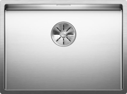 Мойка Blanco Claron 550-IF нерж. сталь, зеркальная полировка, отводная арматура InFino