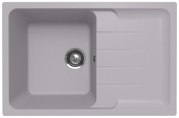 Мойка для кухни Ulgran Quartz Gerda 780 платина