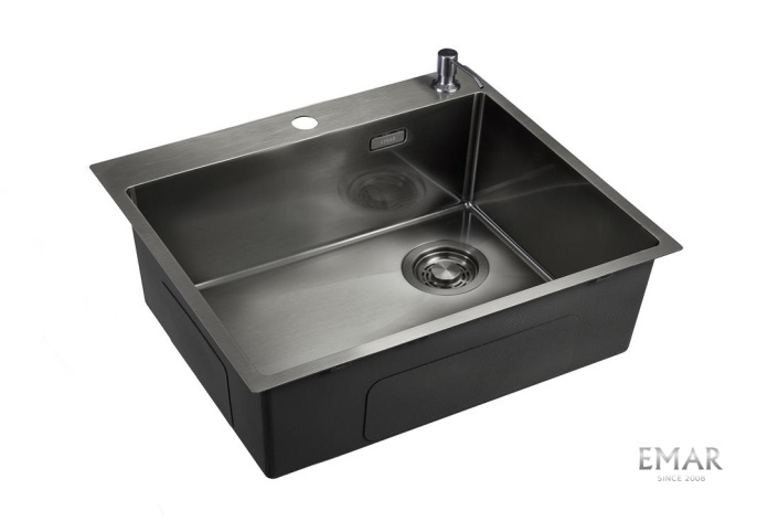 Мойка для кухни Emar EMB-560(TOP) PVD Dark