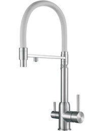 Смеситель для кухни с гибким изливом Gappo G4399-5 сатин