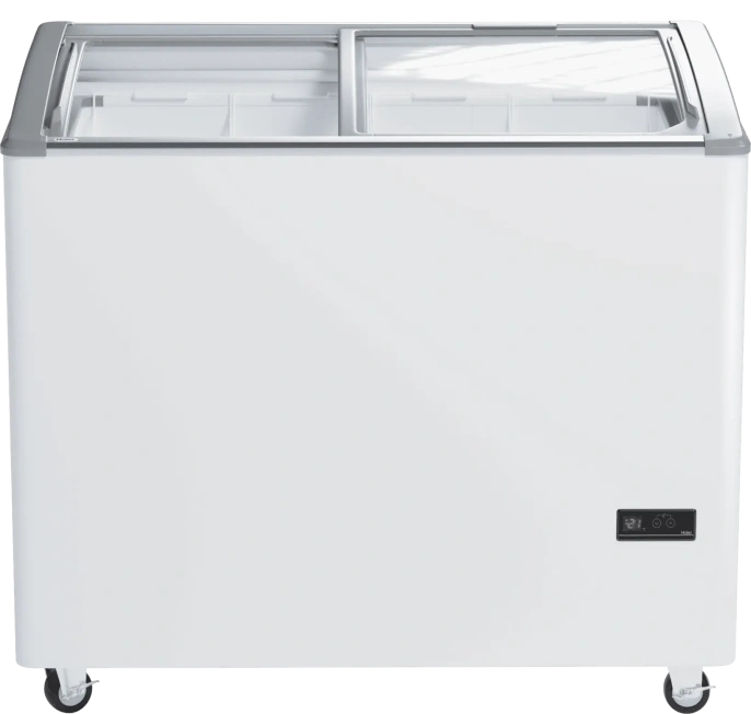 КОММЕРЧЕСКИЙ МОРОЗИЛЬНЫЙ ЛАРЬ HAIER SD-336AELUA С ПОДСВЕТКОЙ