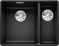 Мойка Blanco Subline 340/160-F черный, отводная арматура InFino®