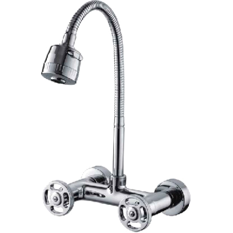 Смеситель для кухни настенный Ledeme L4689-3