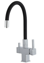 Смеситель для кухни с гибким изливом Gappo G4395-30 хром