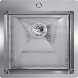 Мойка для кухни FLORACIO Steel (F.5151.SSD) DECOR Сталь нержавеющая