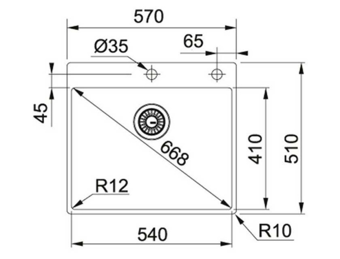 Мойка для кухни Franke BXX 210/110-68 полированная