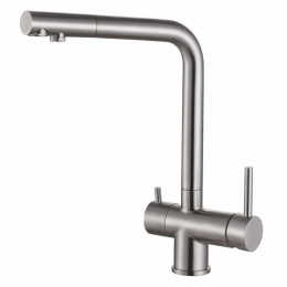 Смеситель для кухни Zorg SZR-7039 Inox