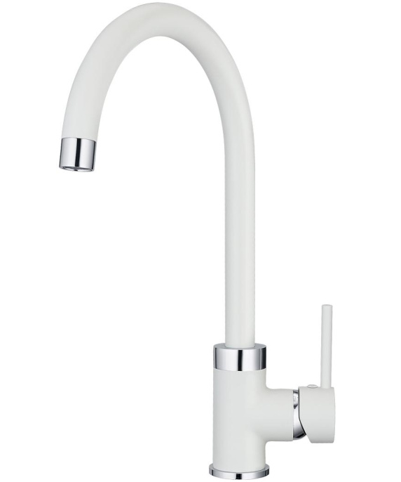 Смеситель для кухни Point PN3101W белый
