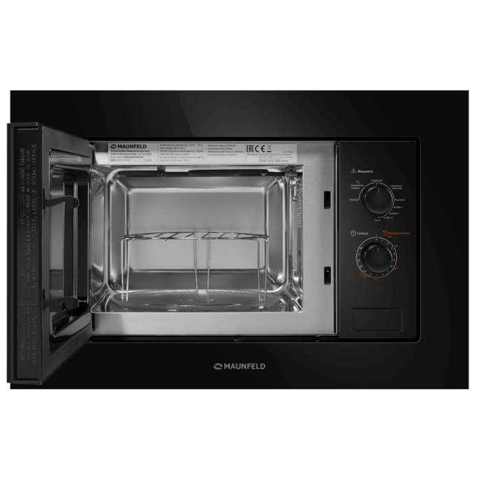 Микроволновая печь встраиваемая MAUNFELD MBMO820MGB203