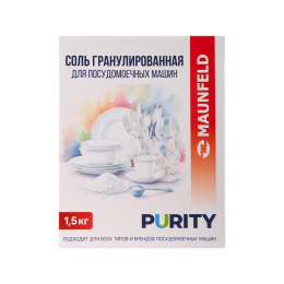 Соль для посудомоечных машин MAUNFELD Purity MVM1500G