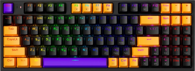 КЛАВИАТУРА ИГРОВАЯ ПРОВОДНАЯ MACHENIKE K500-B94 ONYX