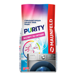 Стиральный порошок Maunfeld Purity Эксперт по пятнам Automat 9000г MWP9000BM