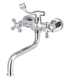 Комплект смесителей KAISER Carlson Lux 11255+11061 хром