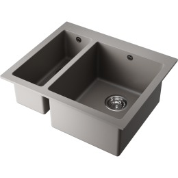 Мойка для кухни Omoikiri Bosen 59-2-GR leningrad grey