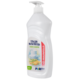 Гель для мытья посуды Maunfeld Purity Ананас и базилик 450г MVM450PB