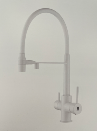 Смеситель для кухни Kern 2074 White