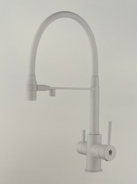 Смеситель для кухни Kern 2074 White