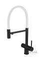 Смеситель для кухни Emar ЕС - 7024WHT Black