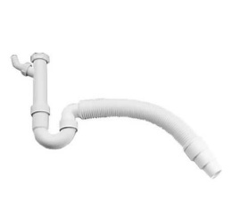 Сифон Blanco 1 1/2" с гофрированной трубкой 137262-1