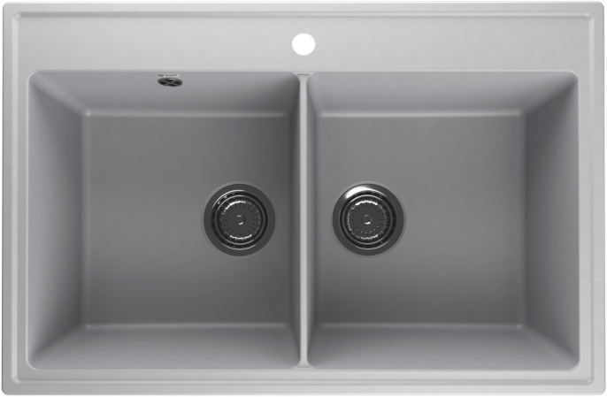 Мойка для кухни Ulgran Quartz Ruma 780 платина