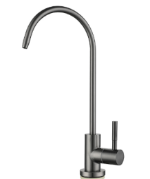 Кран для питьевой воды Goccia Acqua 4000056 вороненная сталь