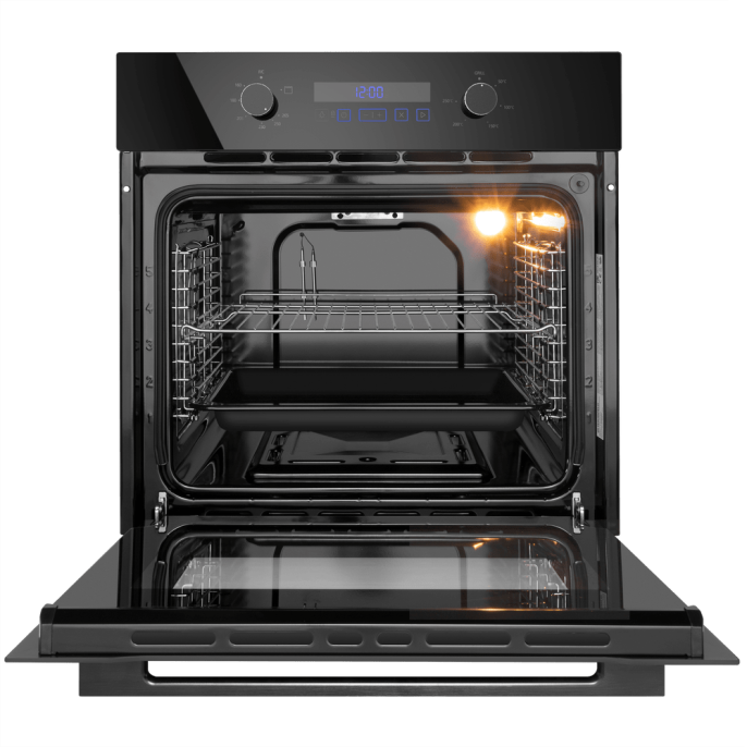 Шкаф духовой газовый с электрическим грилем MAUNFELD MOGM703B2