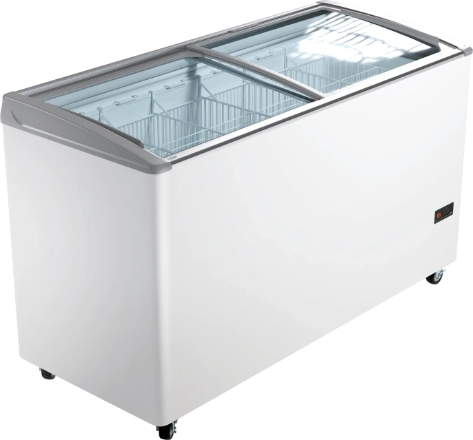 КОММЕРЧЕСКИЙ МОРОЗИЛЬНЫЙ ЛАРЬ HAIER SD-516AELUA С ПОДСВЕТКОЙ