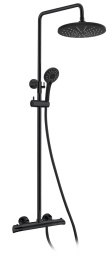 Душевая система с термостатом KAISER Cezar 06177-2 Black
