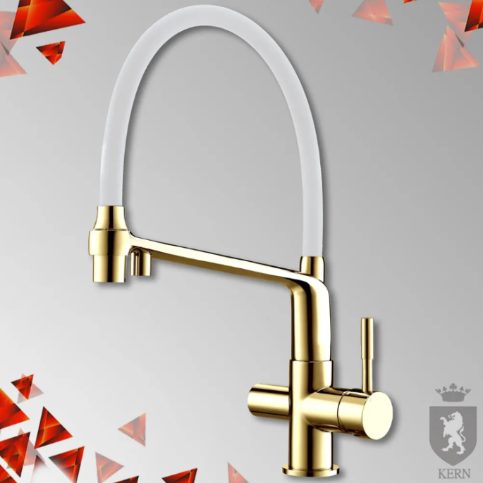Смеситель для кухни Kern 2094 Gold