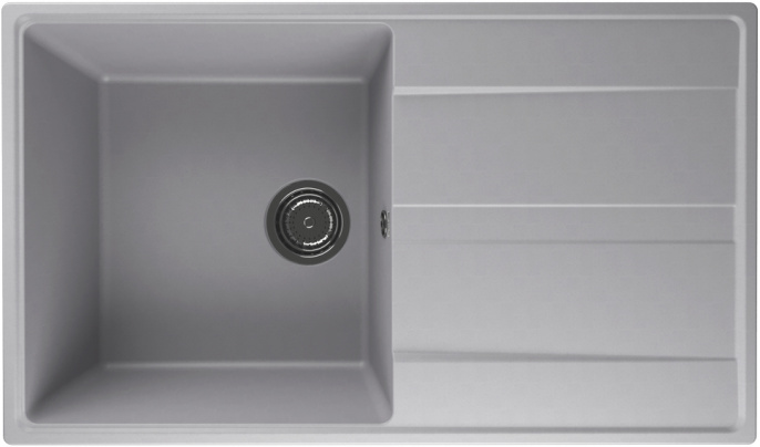 Мойка для кухни Ulgran Quartz Prima 850 платина