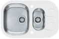 Мойка для кухни Alveus Wave 30 белый, клапан-автомат