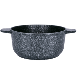 Кастрюля MAUNFELD GRETA MF24GRTT01CR из литого алюминия со стеклянной крышкой, 24 см, 4 л