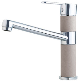Смеситель для кухни Alveus Zenit Granital Beige G55
