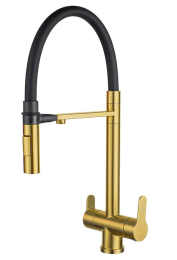 Смеситель для кухни Zorg Magnit SZR-3030 Bronze
