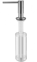Дозатор Paulmark Decus D004-BS брашированная сталь