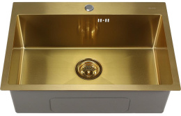 Мойка для кухни Melana ProfLine D6545HG сатин золото