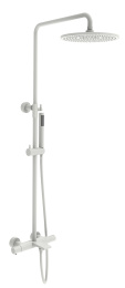 Душевая система KAISER Serio 05382-4 с термостатом белый матовый